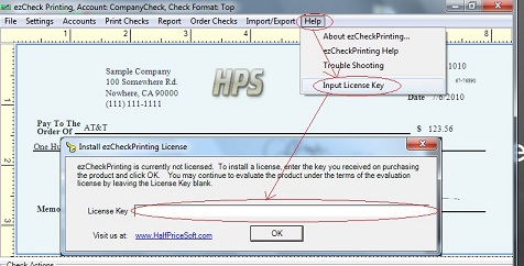 download check printing software