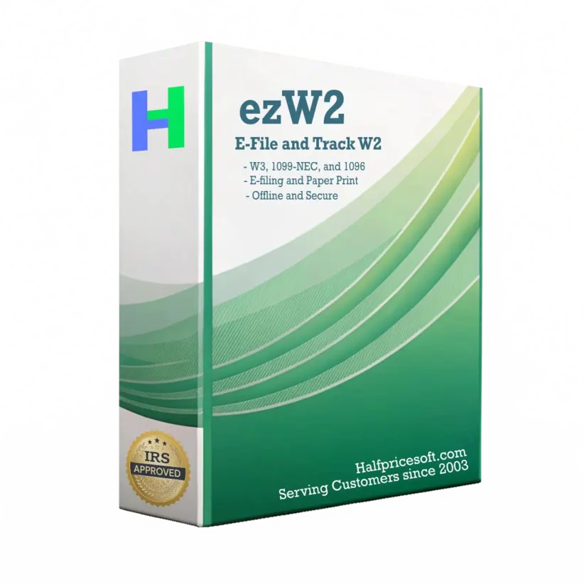 ezW2 W2 printing software